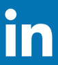 The LinkedIn logo in icon form.